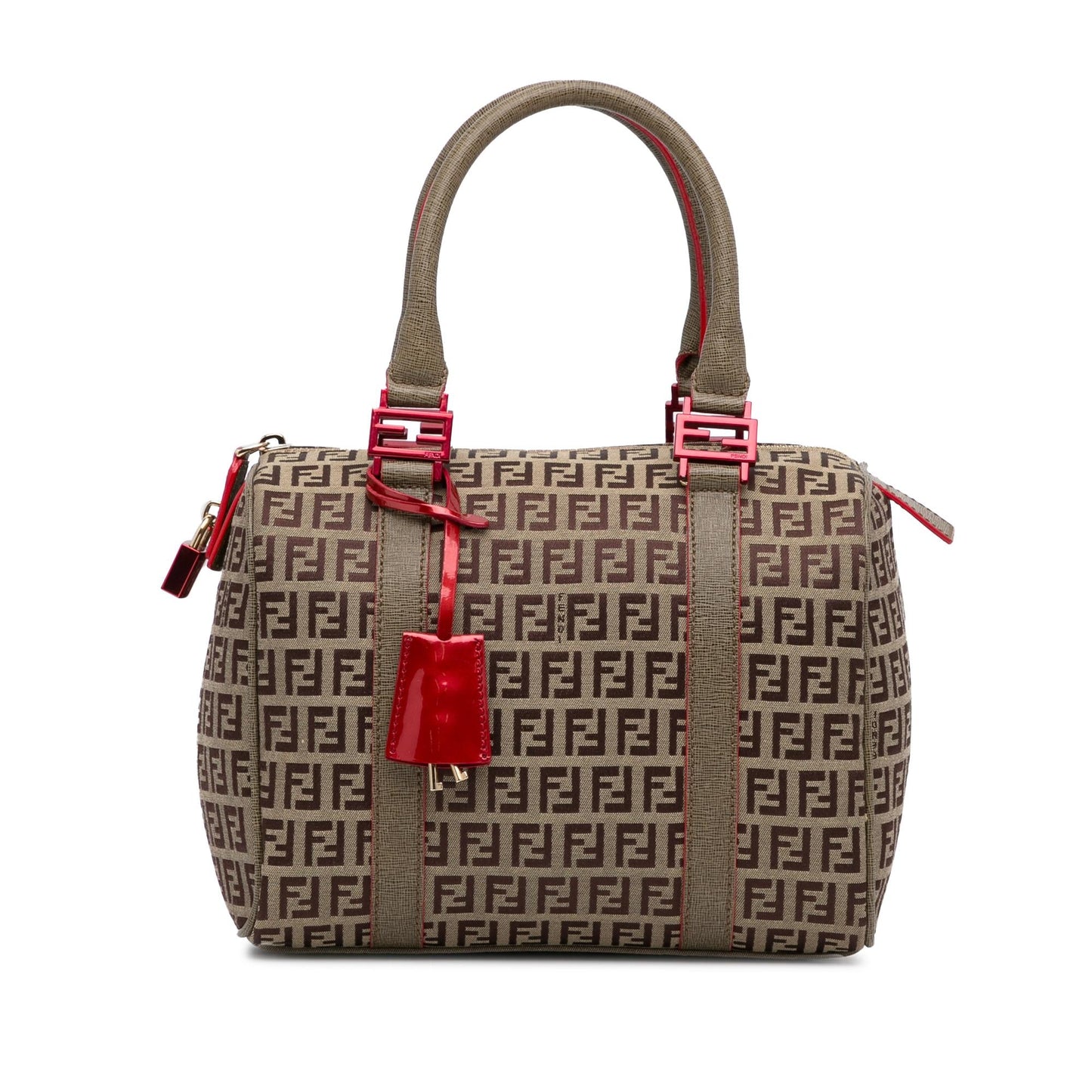 Luxury FendiZucchino Boston Bag (SHG-SFmROf)