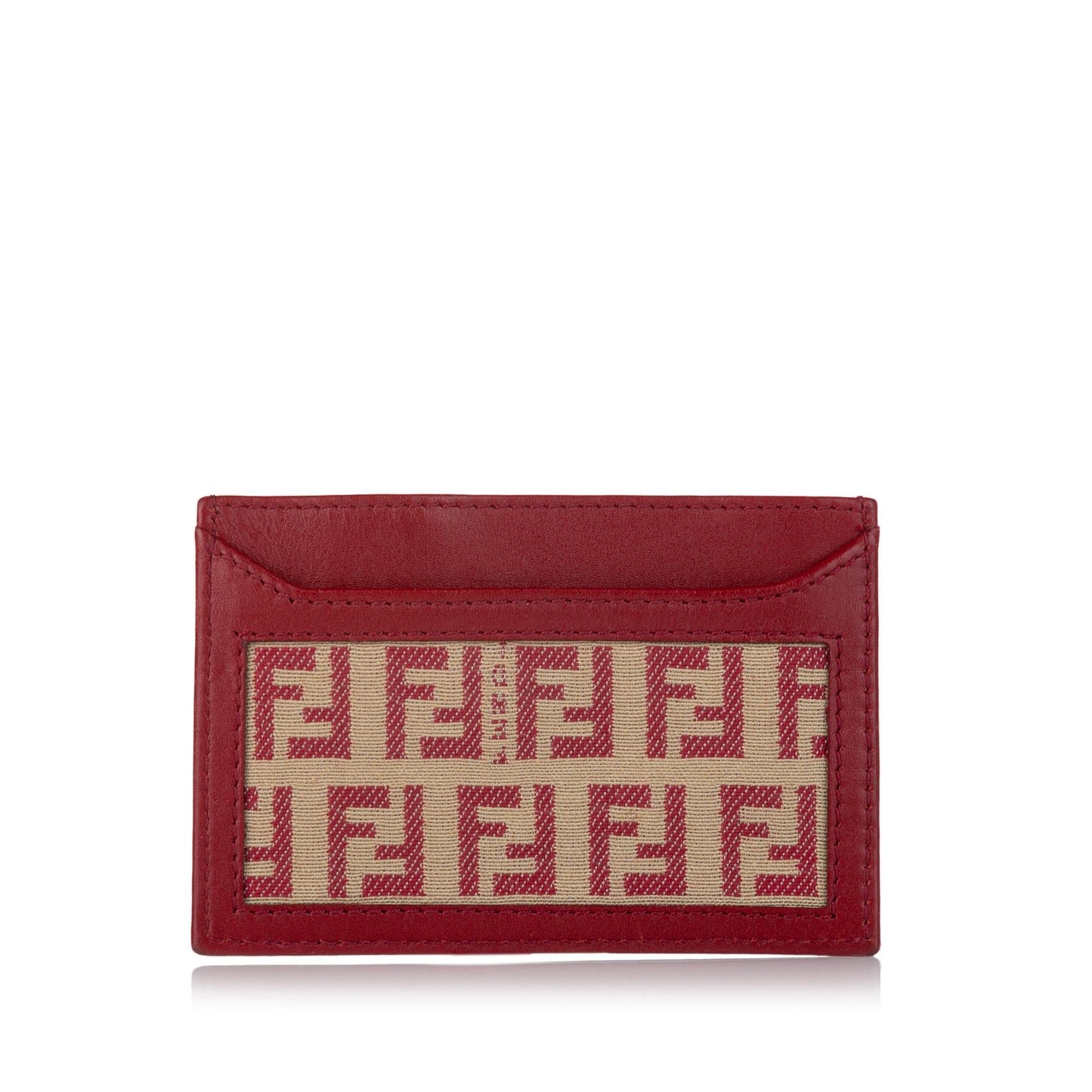 Luxury FendiZucchino Canvas Card Holder (SHG-26675)