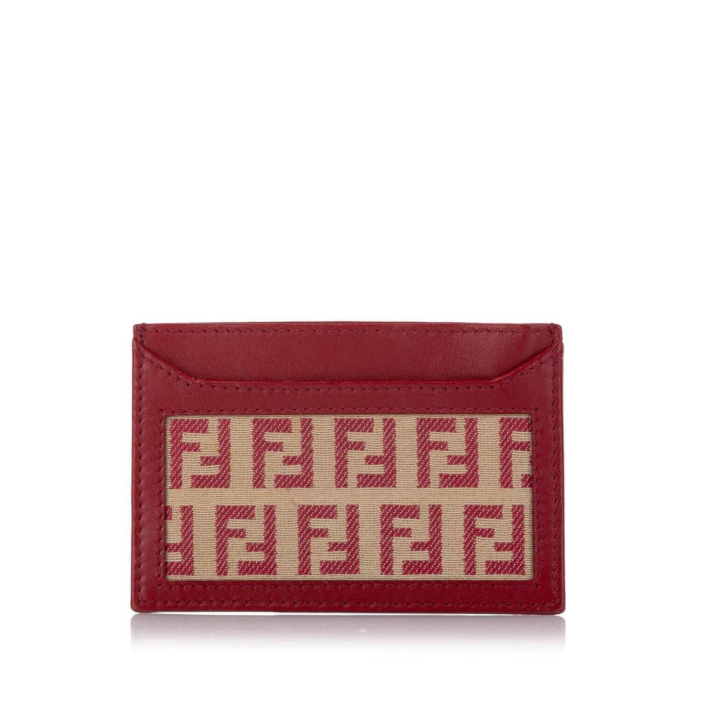 Luxury FendiZucchino Canvas Card Holder (SHG-26675)