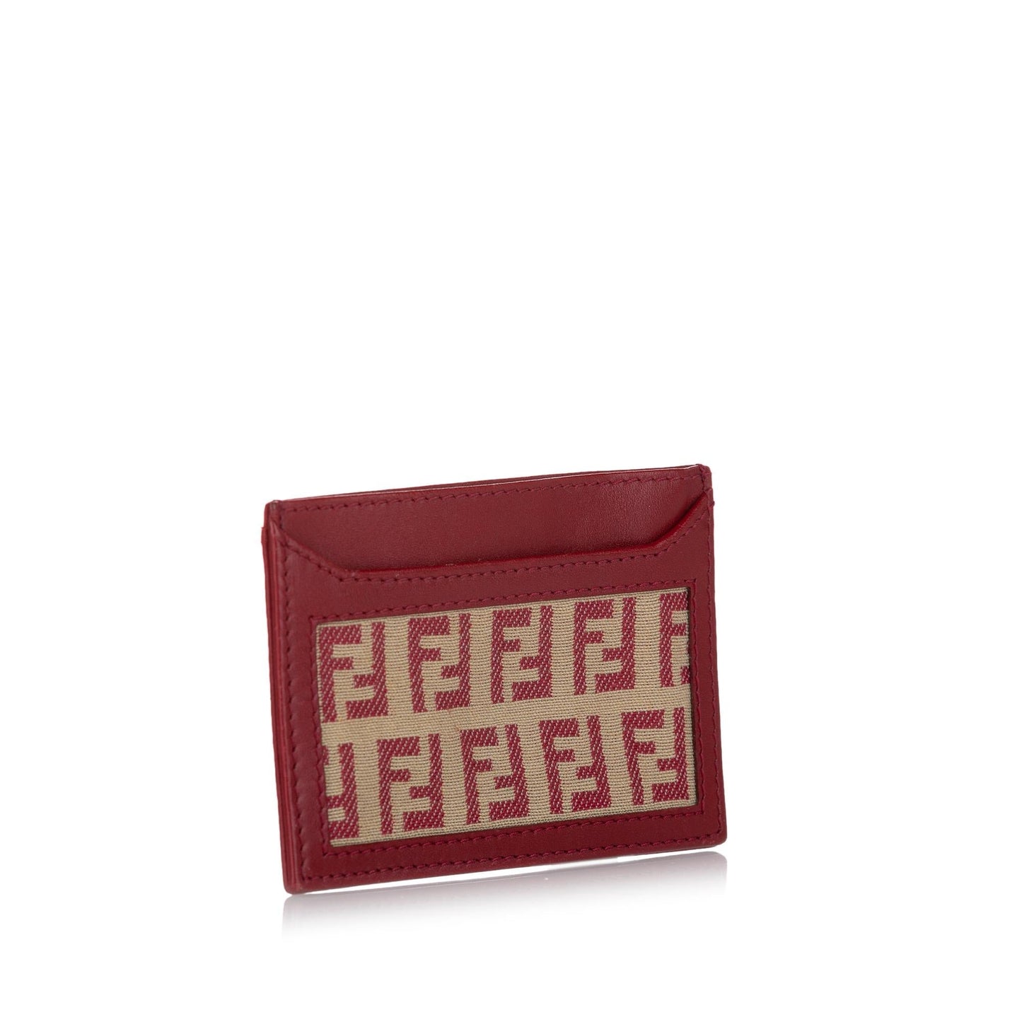 Luxury FendiZucchino Canvas Card Holder (SHG-26675)