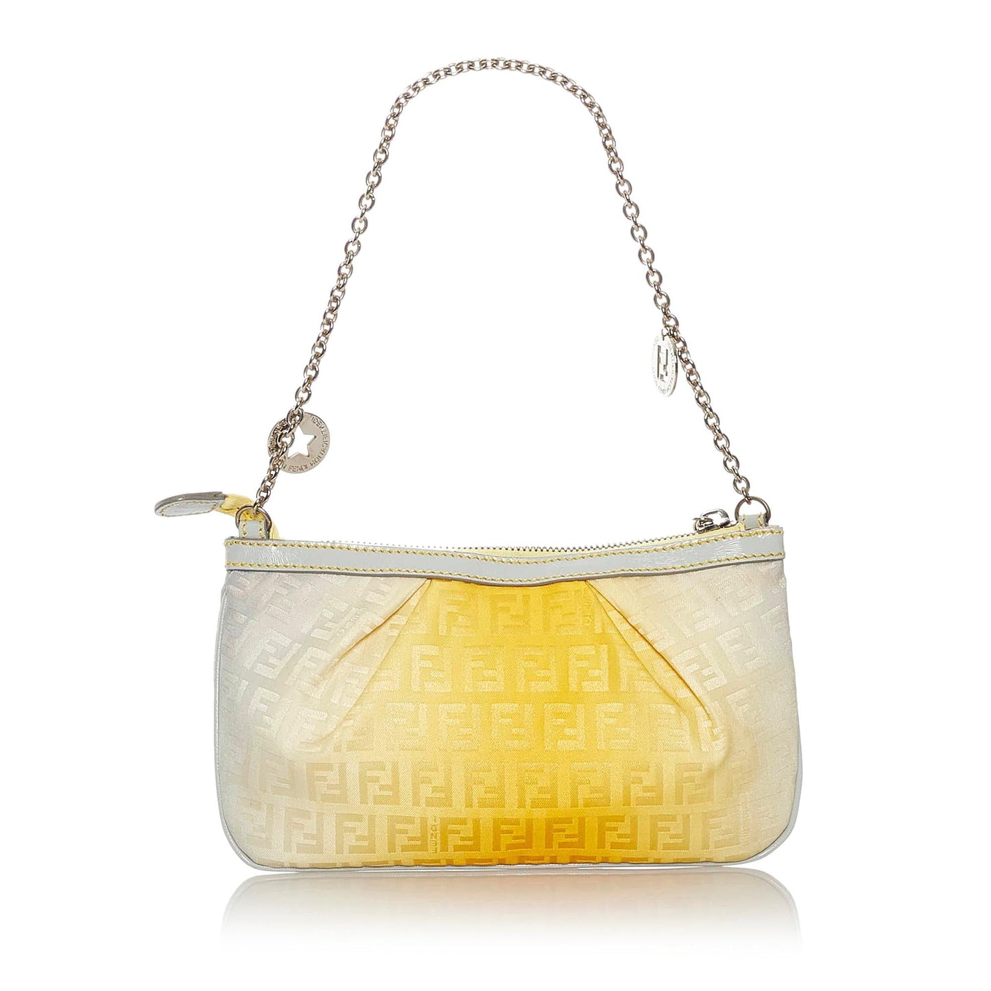 Luxury FendiZucchino Canvas Chain Baguette (SHG-27846)