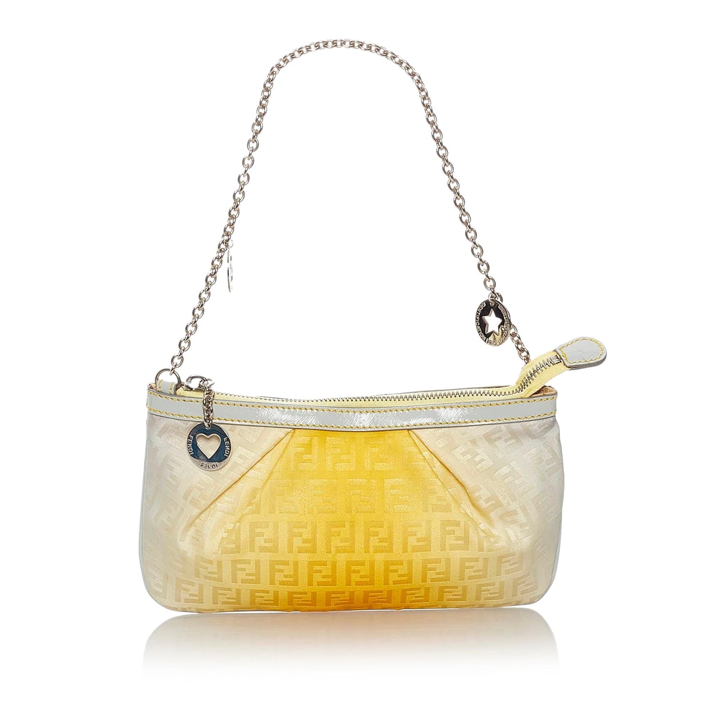 Luxury FendiZucchino Canvas Chain Baguette (SHG-27846)
