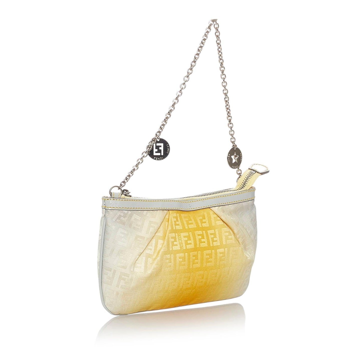 Luxury FendiZucchino Canvas Chain Baguette (SHG-27846)