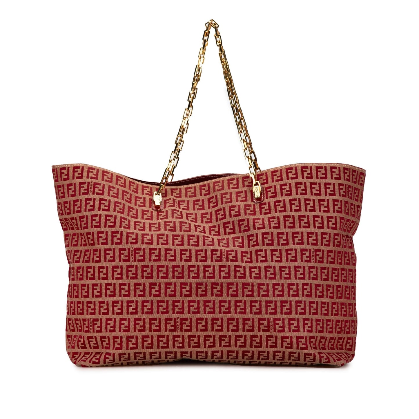 Luxury FendiZucchino Canvas Chain Tote (SHG-I1242i)