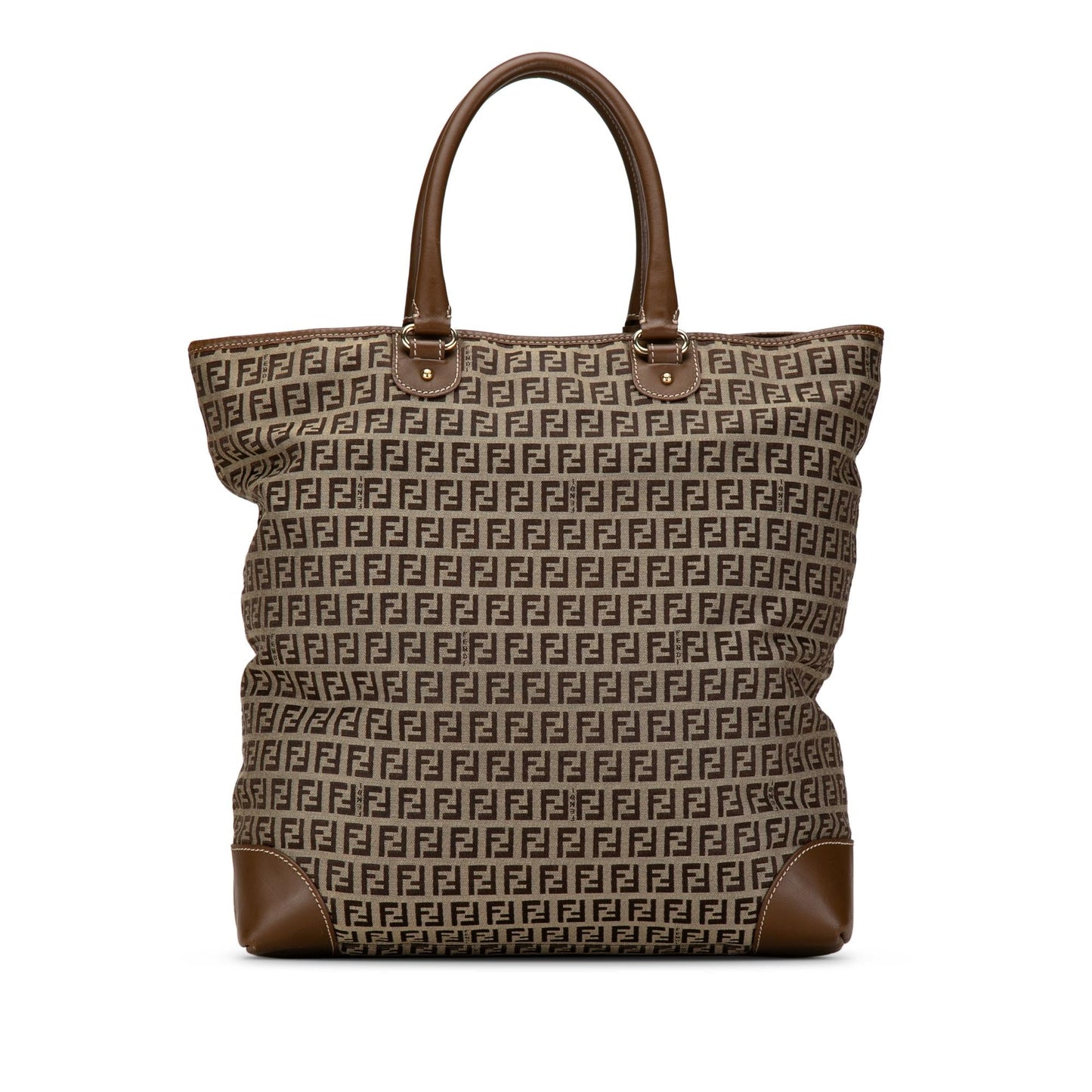Luxury FendiZucchino Canvas Chef Shopping Tote (SHG-ZlUSCk)