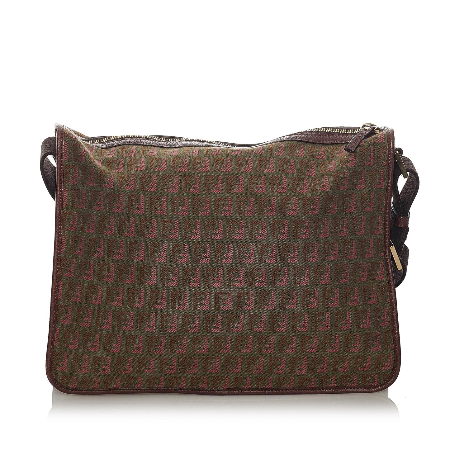 Luxury FendiZucchino Canvas Crossbody Bag (SHG-28797)