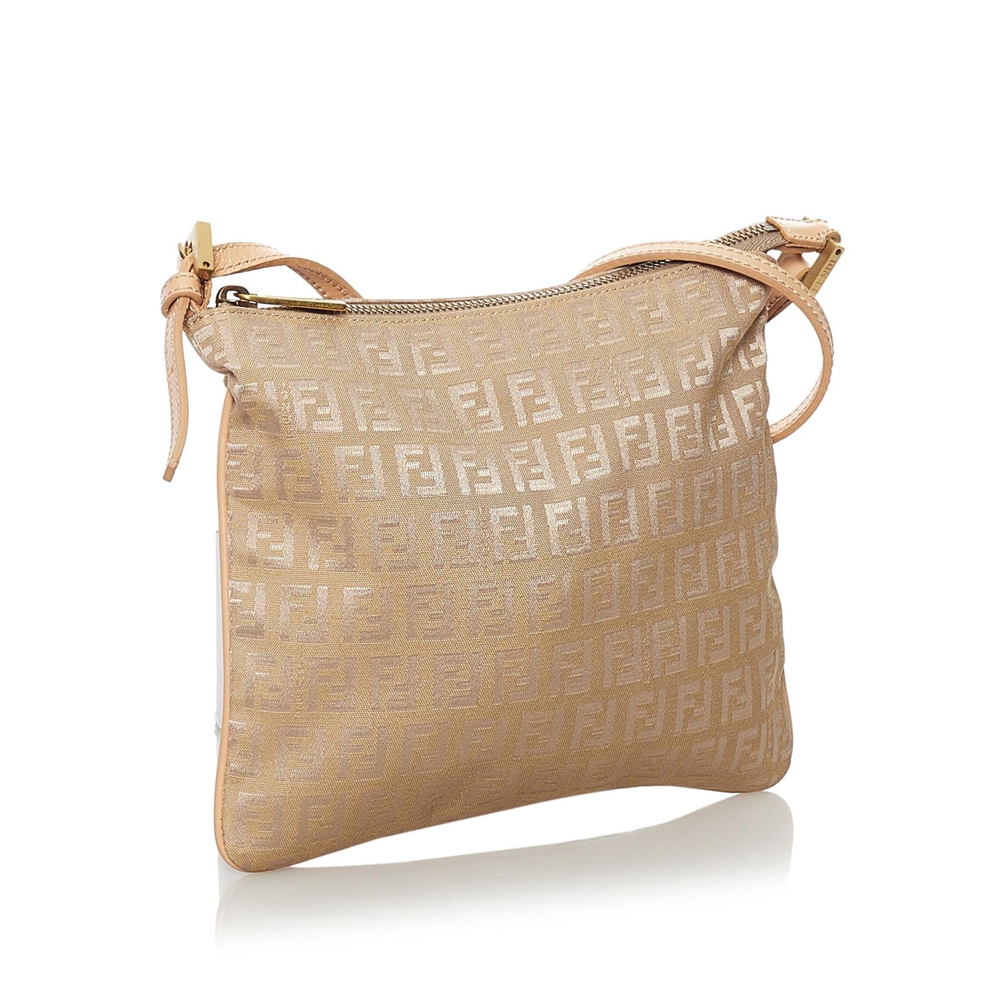 Luxury FendiZucchino Canvas Crossbody Bag (SHG-32543)