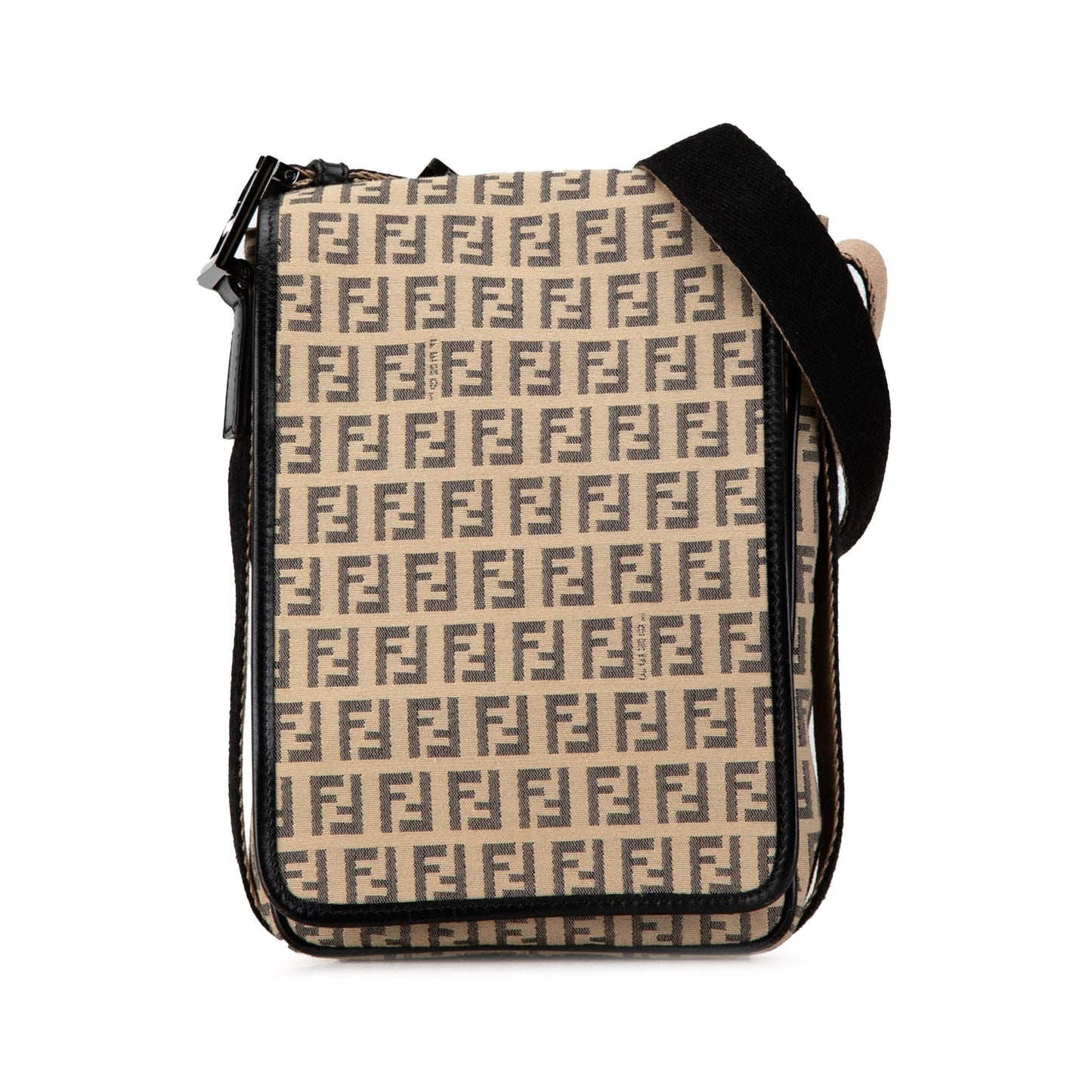 Luxury FendiZucchino Canvas Crossbody (SHG-a0GEAU)
