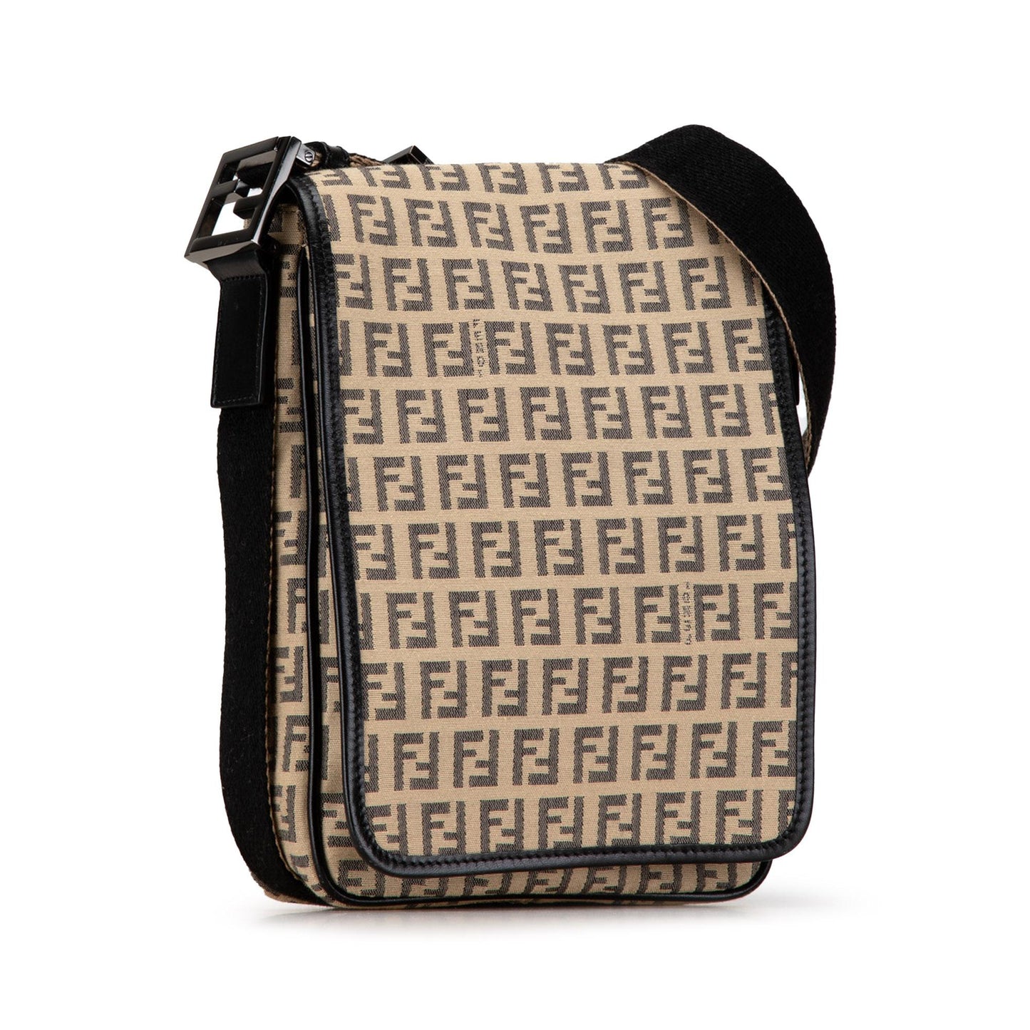 Luxury FendiZucchino Canvas Crossbody (SHG-a0GEAU)