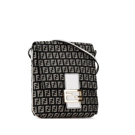 Luxury FendiZucchino Canvas Crossbody (SHG-edyBI6)