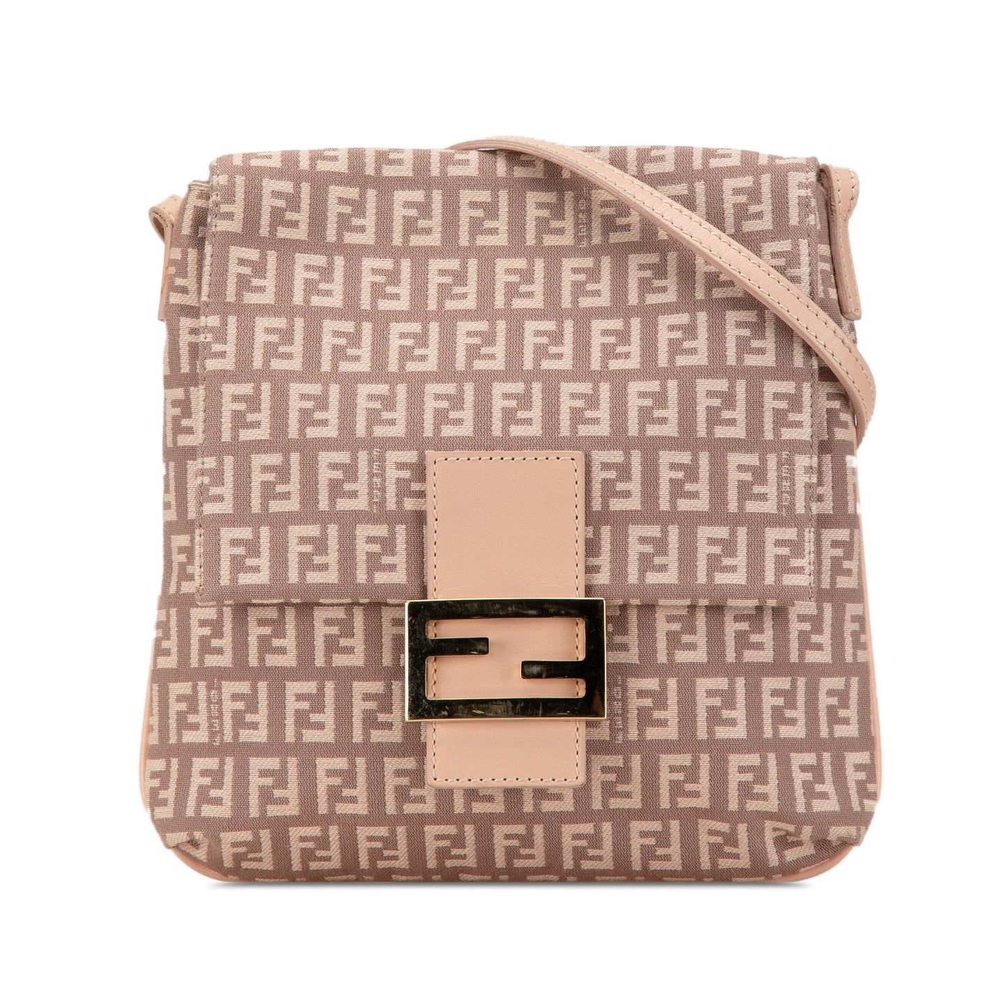 Luxury FendiZucchino Canvas Crossbody (SHG-BGFNkW)