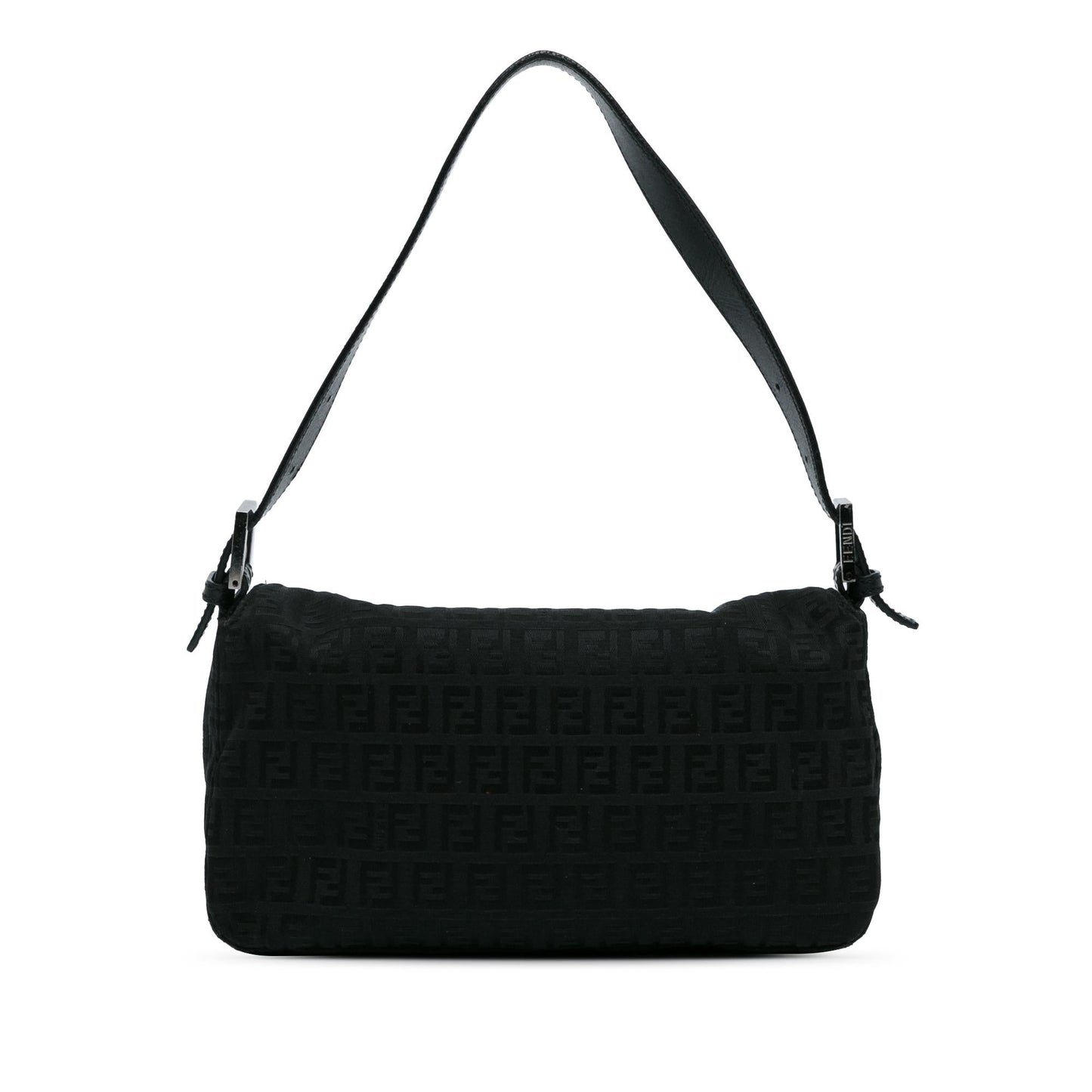 Luxury FendiZucchino Canvas Double Flap Baguette (SHG-l5oJft)