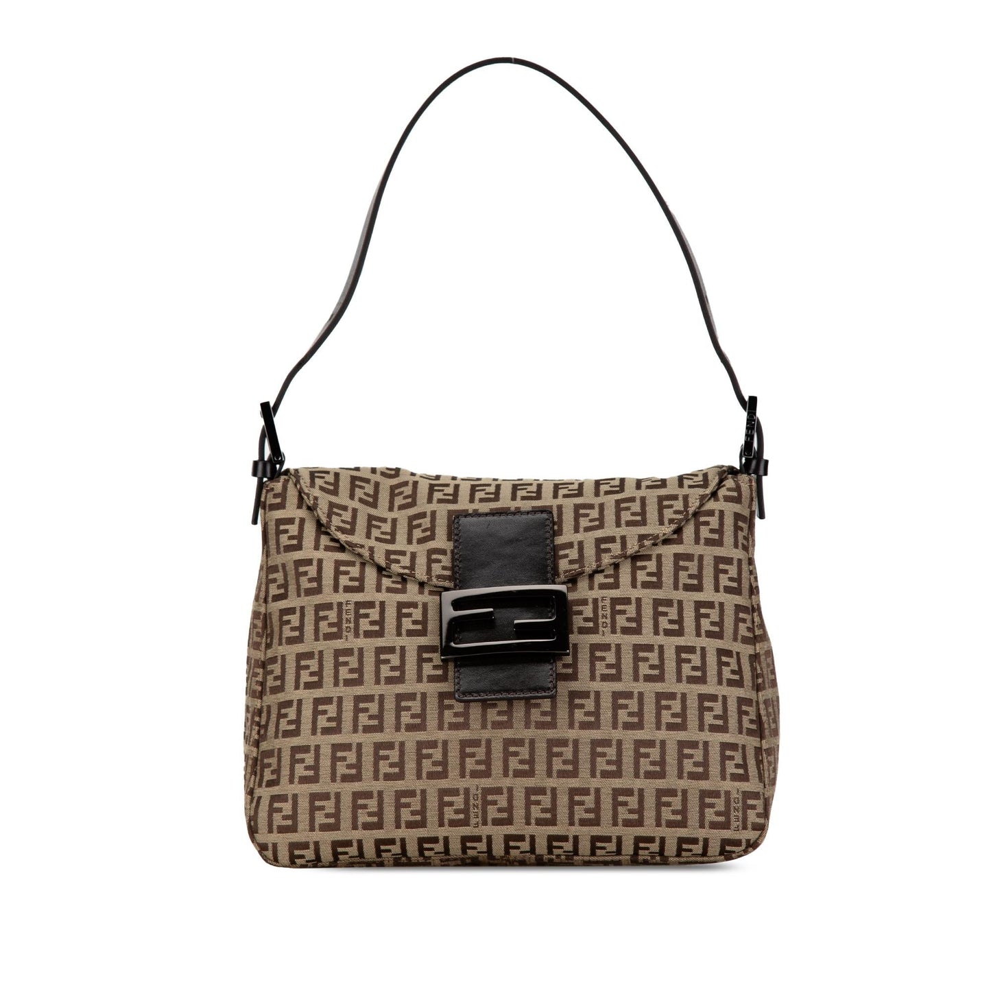 Luxury FendiZucchino Canvas Double Flap Mamma (SHG-c6gWq6)