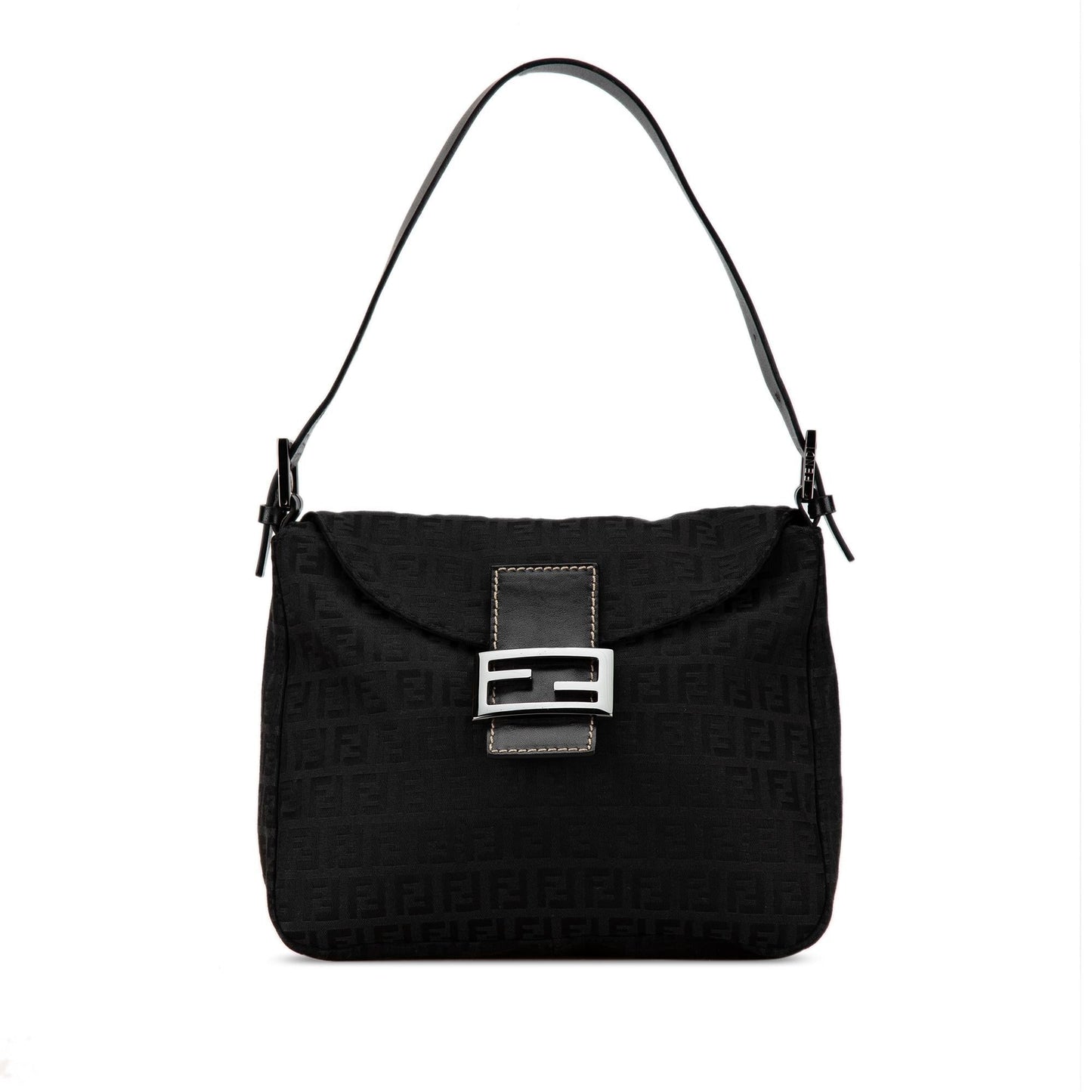 Luxury FendiZucchino Canvas Double Flap Mamma (SHG-gMXeou)