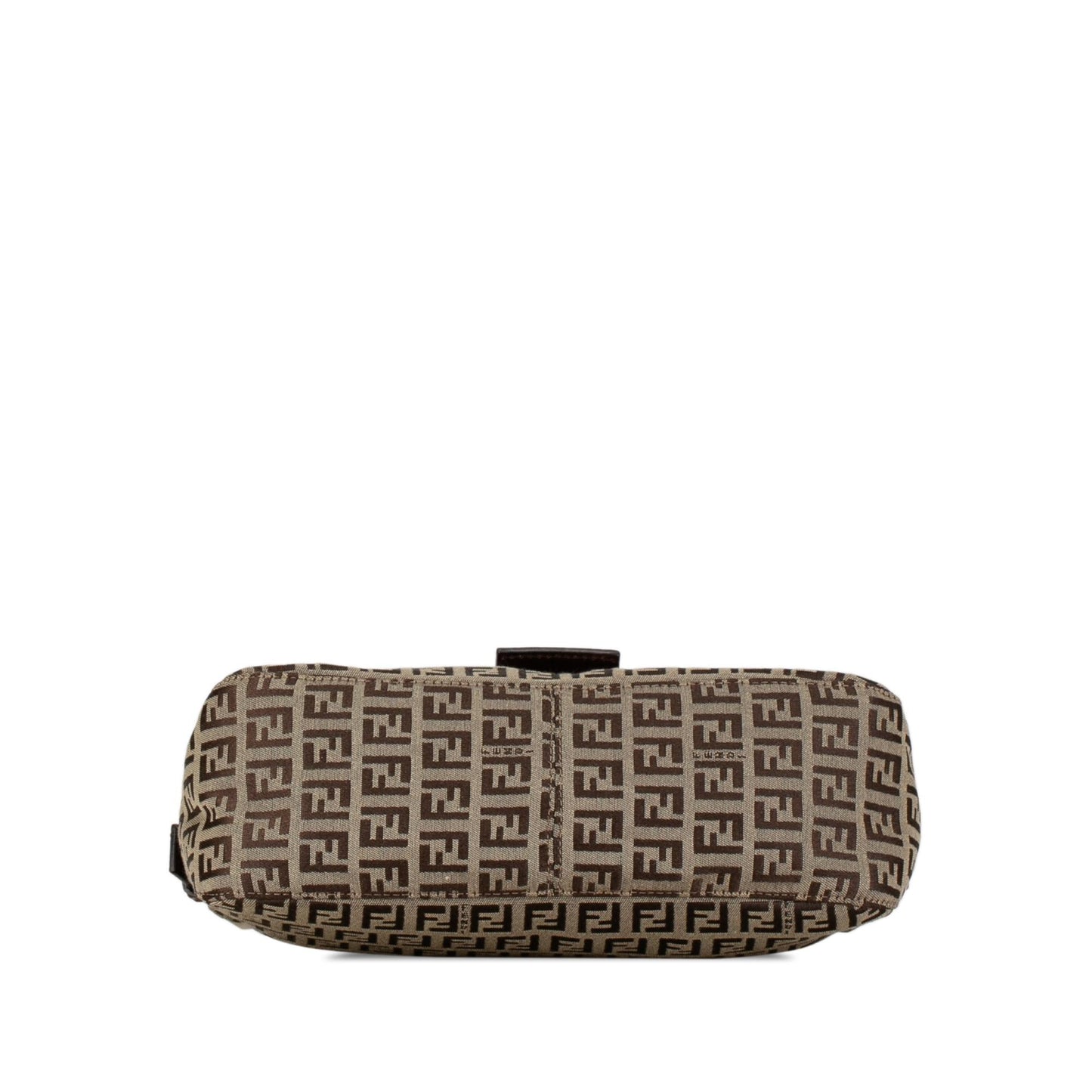 Luxury FendiZucchino Canvas Double Flap Shoulder Bag (SHG-mBkFfe)