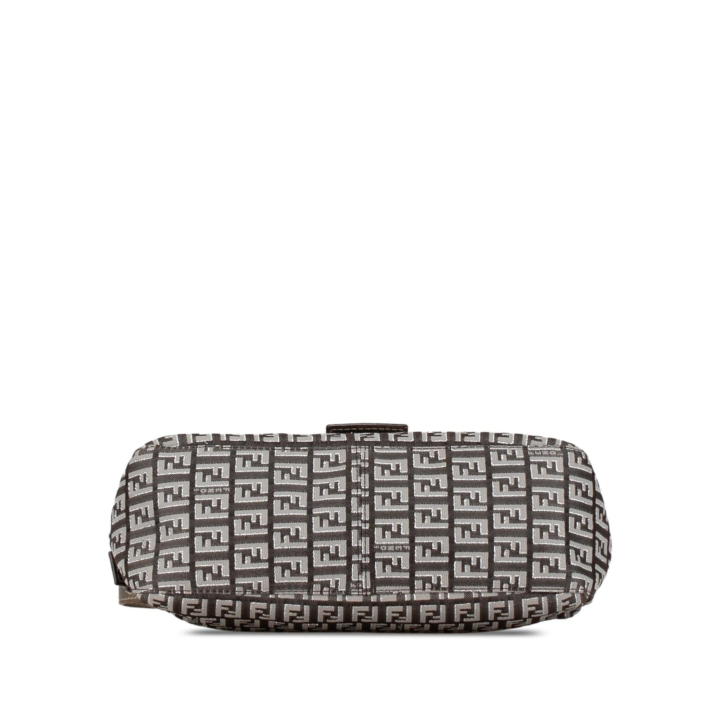 Luxury FendiZucchino Canvas Double Flap Shoulder Bag (SHG-C7qWAj)