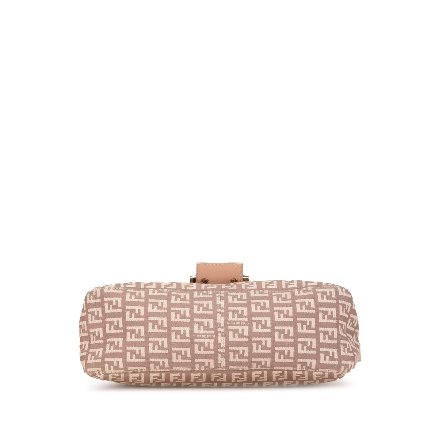 Luxury FendiZucchino Canvas Double Flap Shoulder Bag (SHG-8kx2Pu)