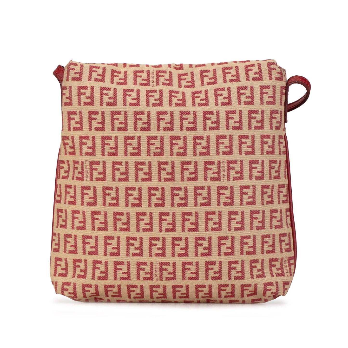 Luxury FendiZucchino Canvas Flap Crossbody (SHG-KlWpqN)