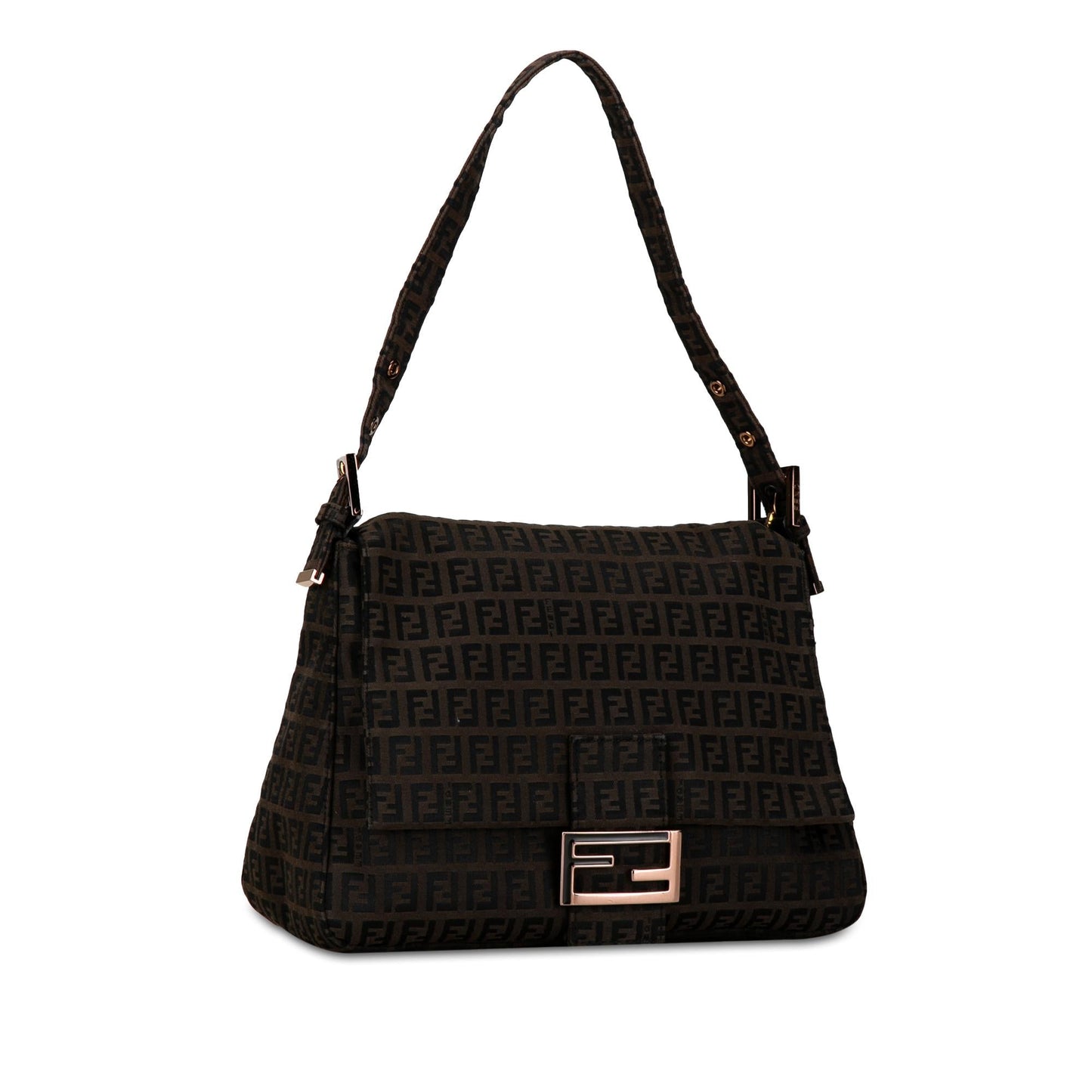Luxury FendiZucchino Canvas Mamma Forever (SHG-8SNn85)