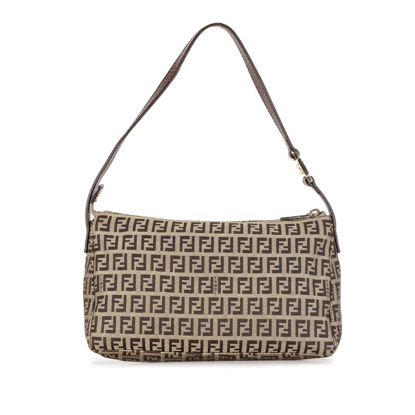 Luxury FendiZucchino Canvas Pochette (SHG-TSIgaH)