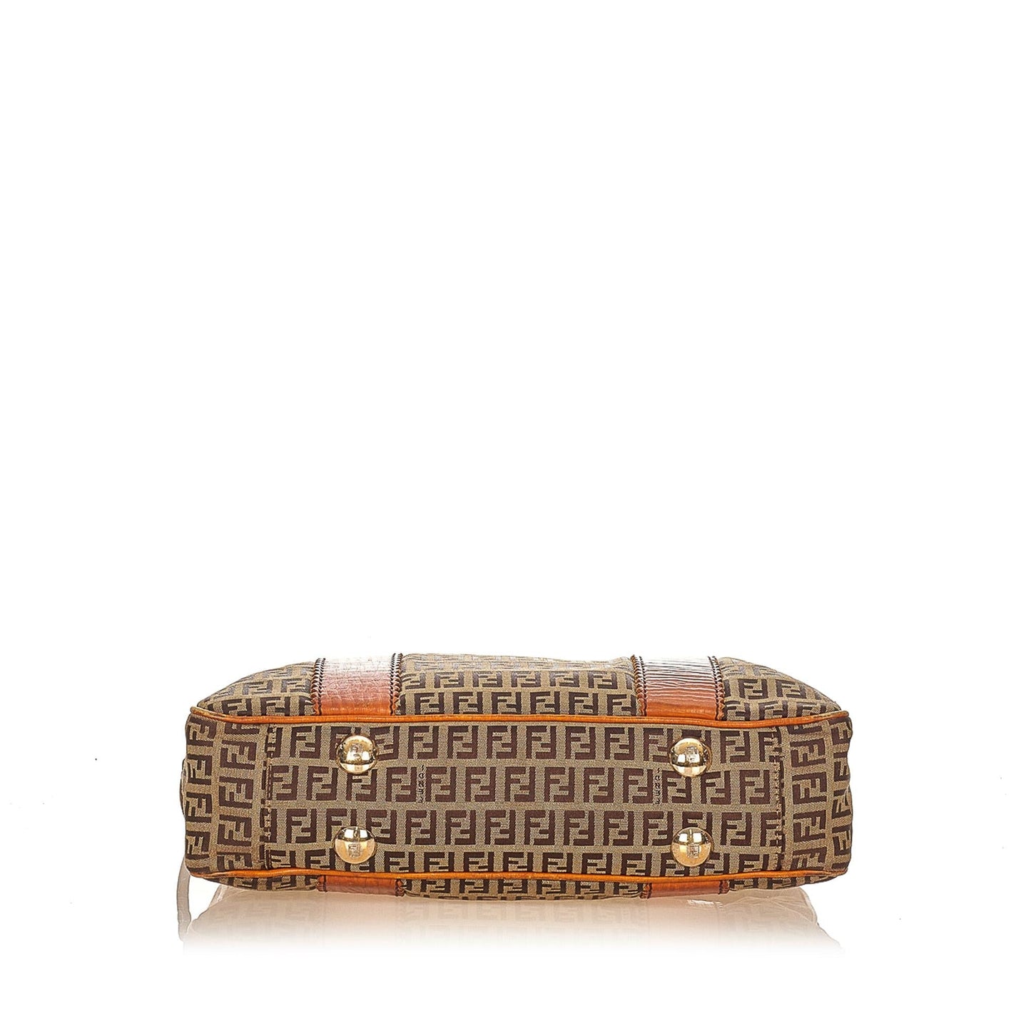 Luxury FendiZucchino Canvas Shoulder Bag (SHG-26037)