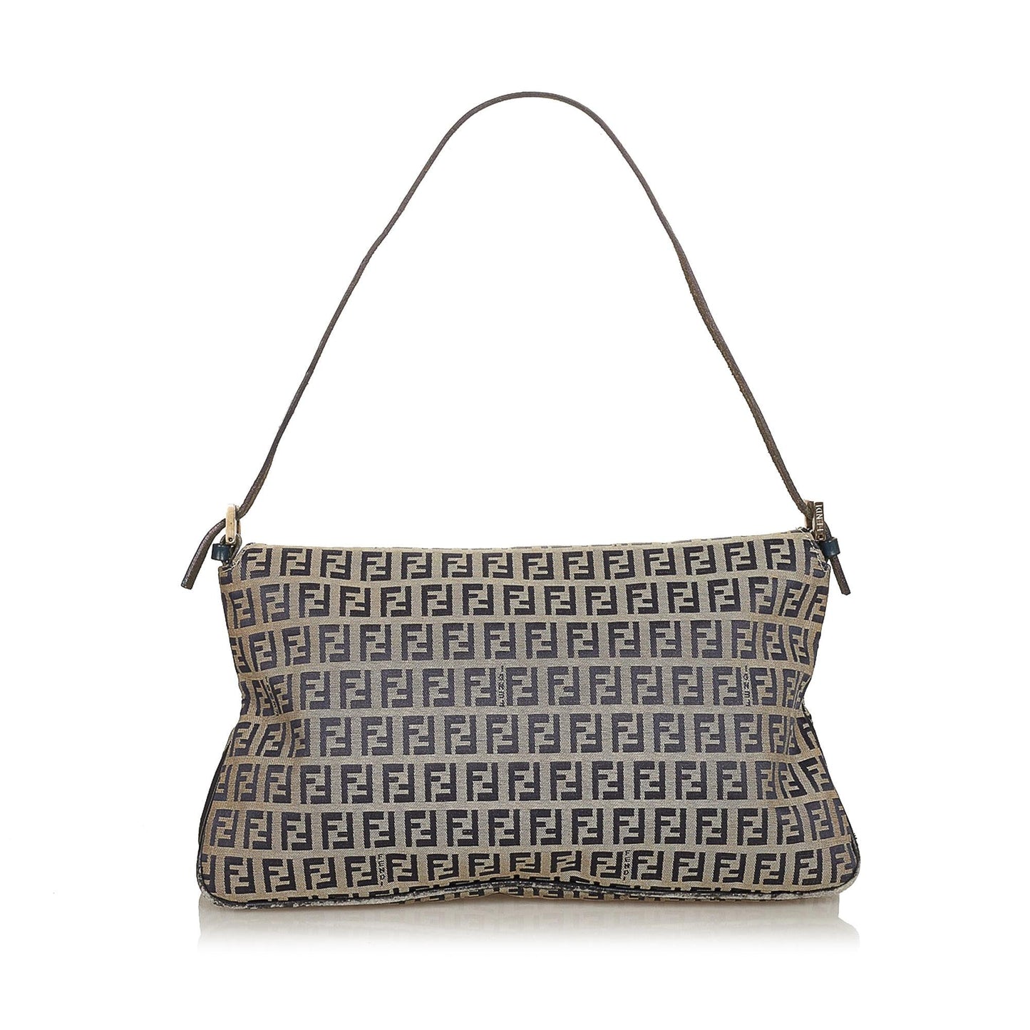 Luxury FendiZucchino Canvas Shoulder Bag (SHG-26235)