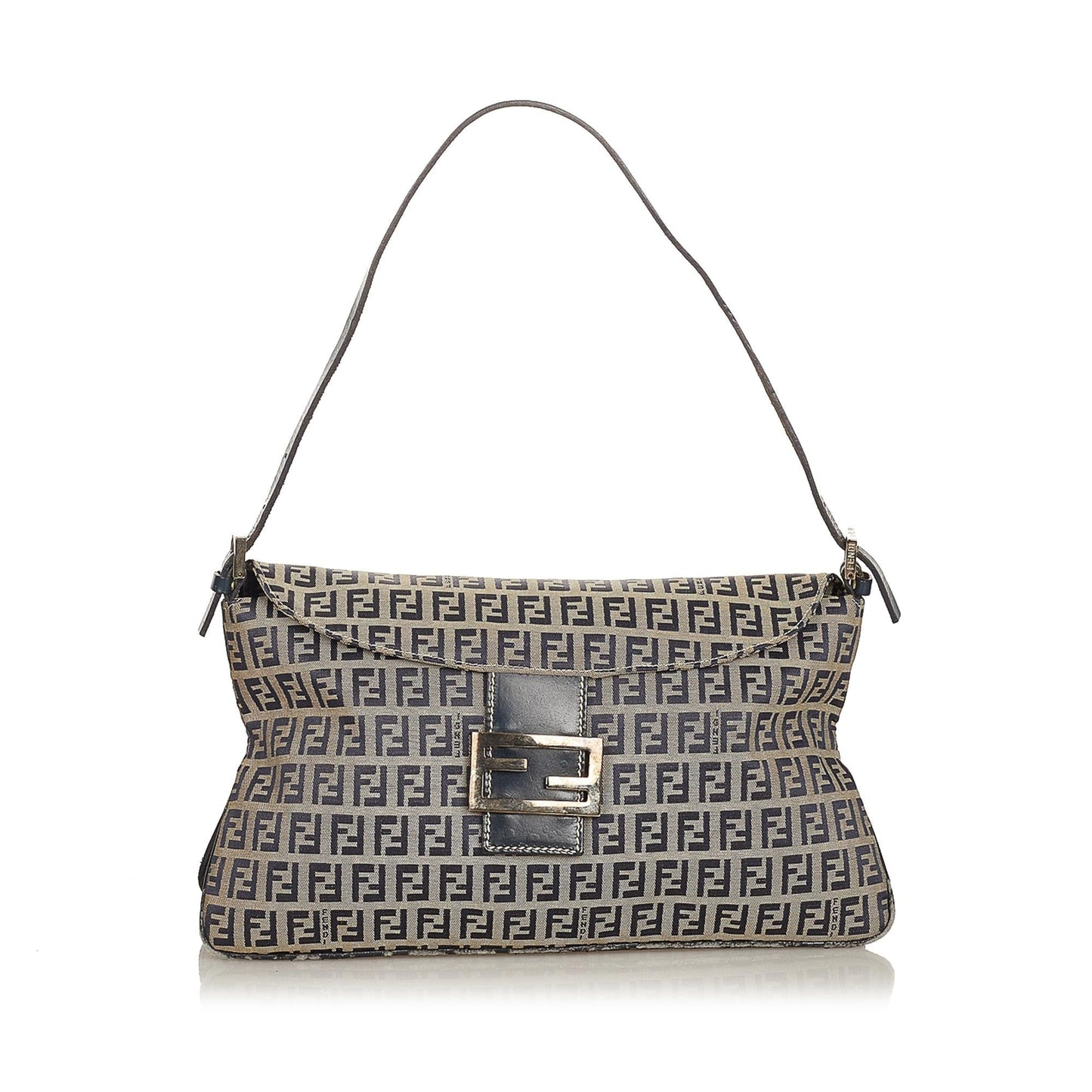 Luxury FendiZucchino Canvas Shoulder Bag (SHG-26235)