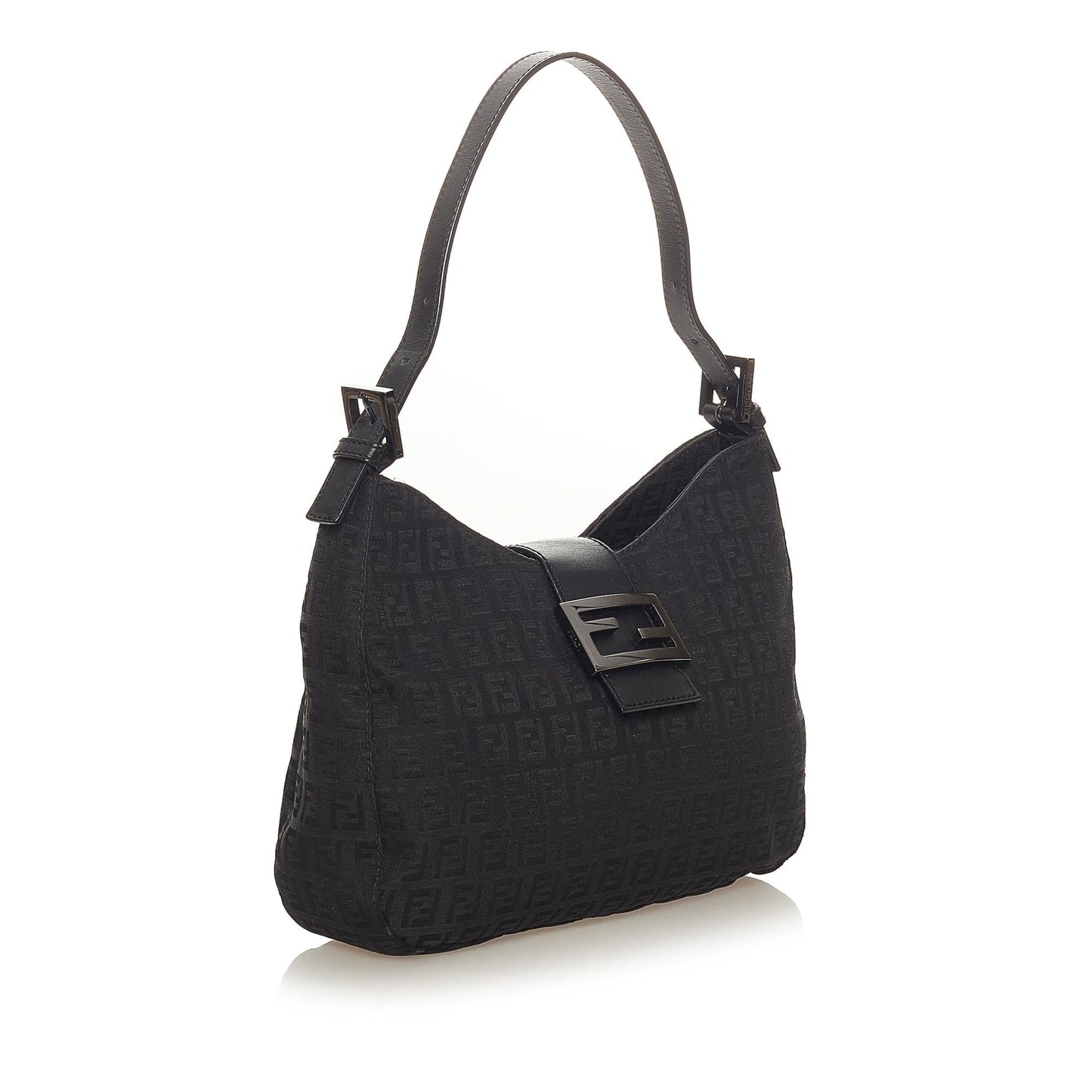Luxury FendiZucchino Canvas Shoulder Bag (SHG-27368)