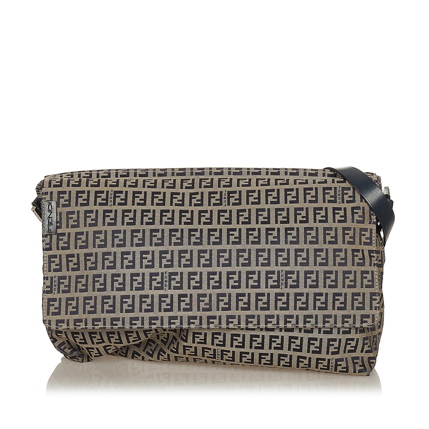 Luxury FendiZucchino Canvas Shoulder Bag (SHG-27596)