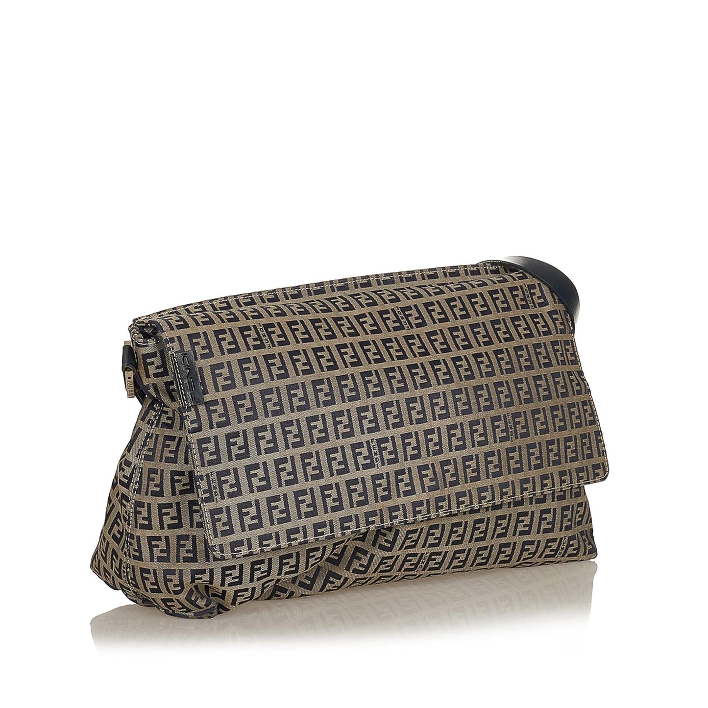 Luxury FendiZucchino Canvas Shoulder Bag (SHG-27596)