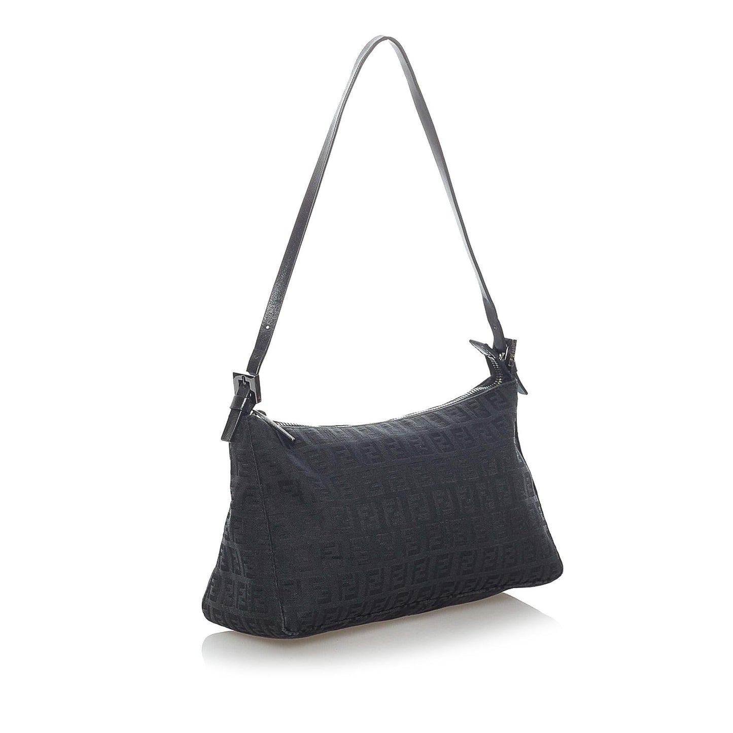 Luxury FendiZucchino Canvas Shoulder Bag (SHG-31421)