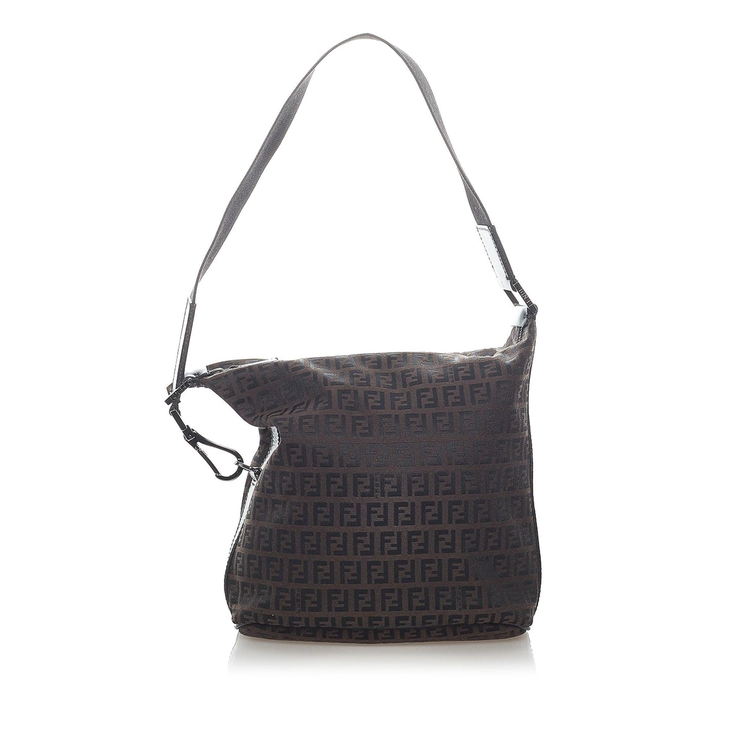 Luxury FendiZucchino Canvas Shoulder Bag (SHG-32070)