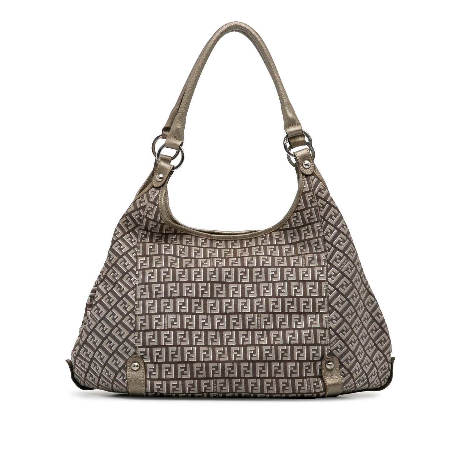 Luxury FendiZucchino Canvas Shoulder Bag (SHG-cQlAHb)