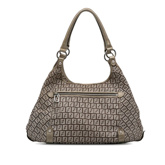 Luxury FendiZucchino Canvas Shoulder Bag (SHG-cQlAHb)