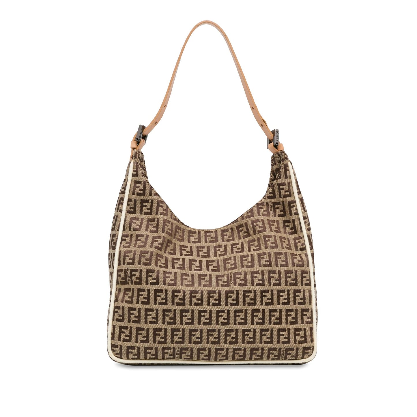 Luxury FendiZucchino Canvas Shoulder Bag (SHG-P19PFt)