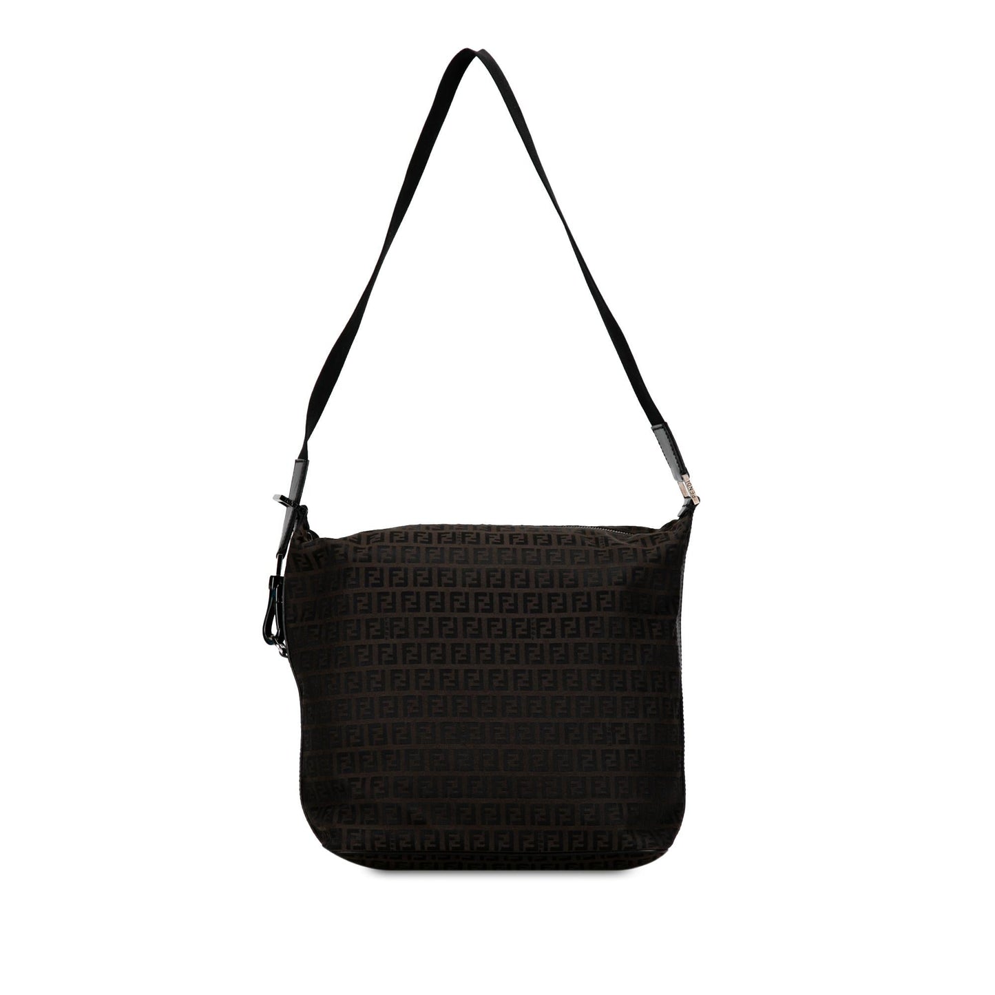 Luxury FendiZucchino Canvas Shoulder Bag (SHG-JdCSjr)