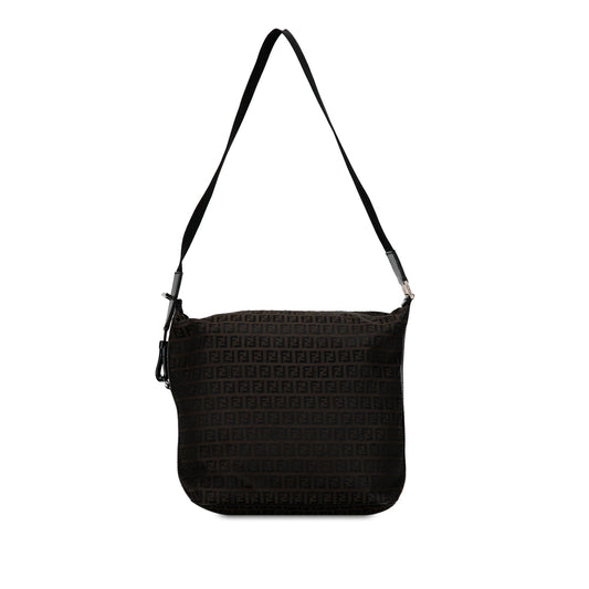 Luxury FendiZucchino Canvas Shoulder Bag (SHG-JdCSjr)