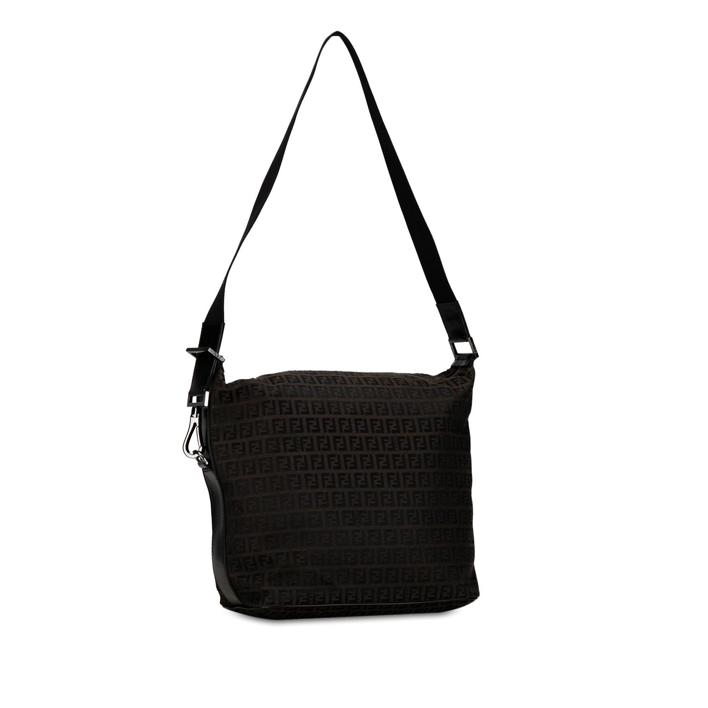 Luxury FendiZucchino Canvas Shoulder Bag (SHG-JdCSjr)