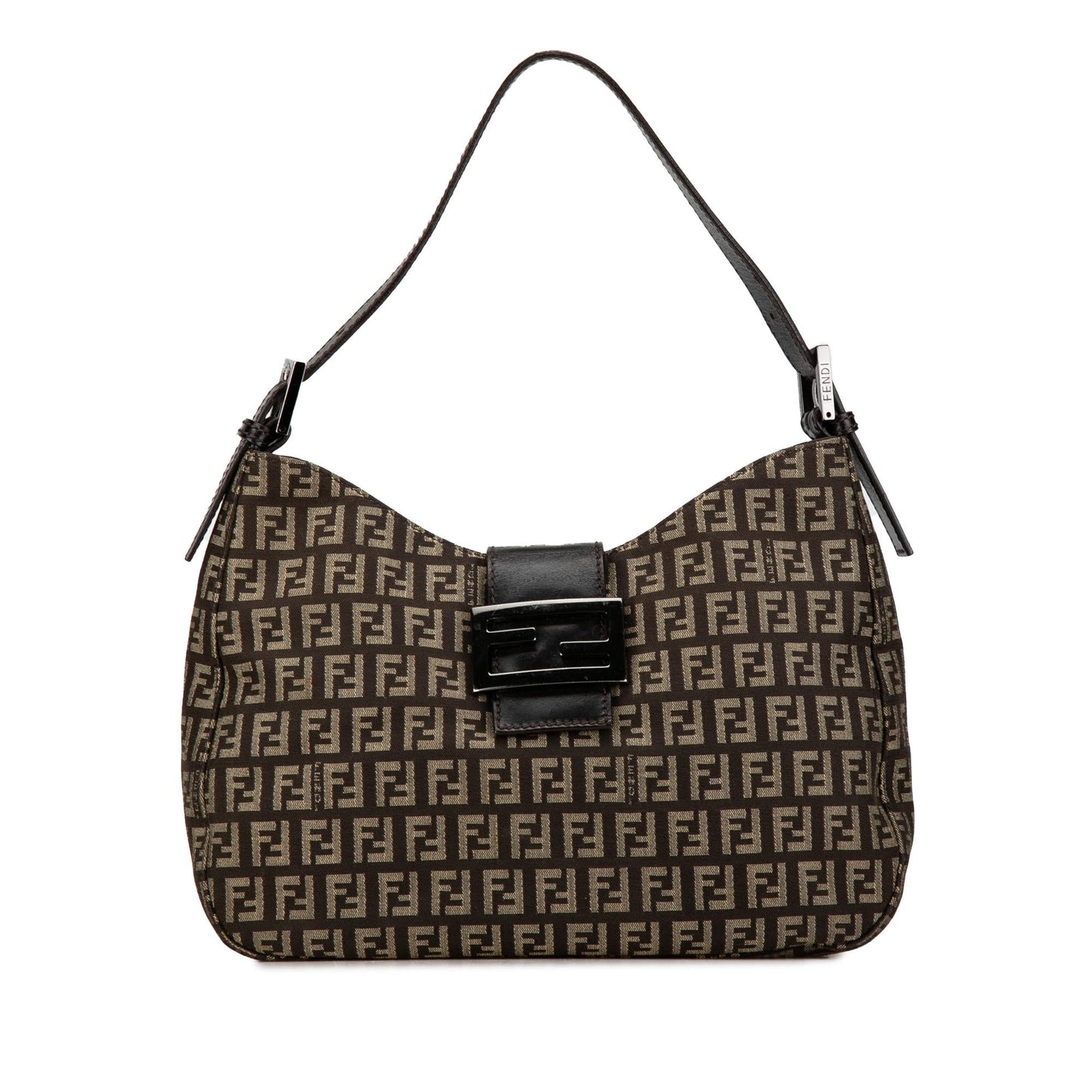 Luxury FendiZucchino Canvas Shoulder Bag (SHG-P7VQCL)