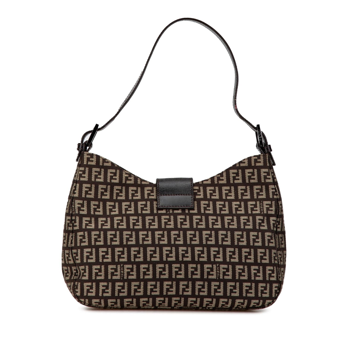 Luxury FendiZucchino Canvas Shoulder Bag (SHG-wxfU66)