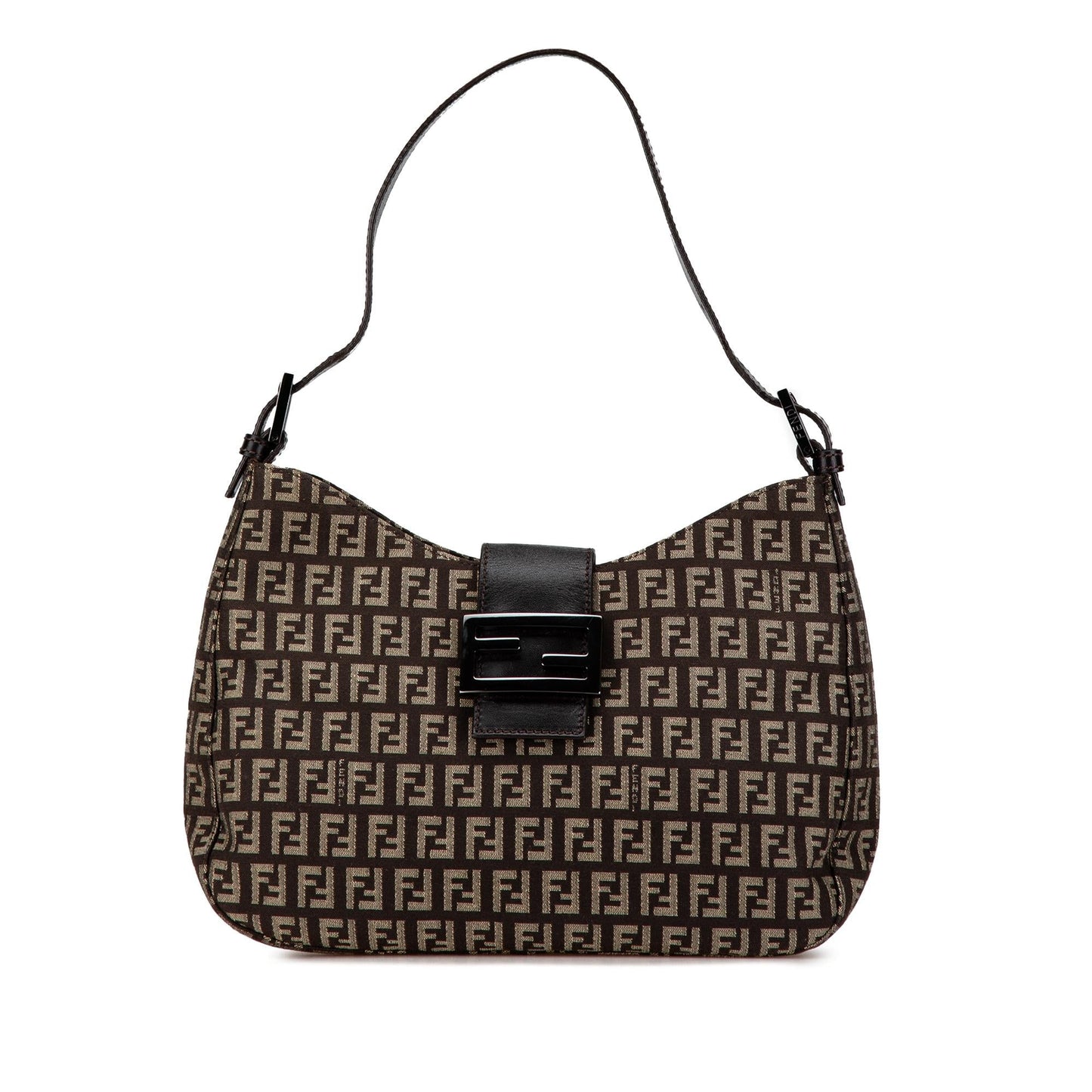 Luxury FendiZucchino Canvas Shoulder Bag (SHG-wxfU66)