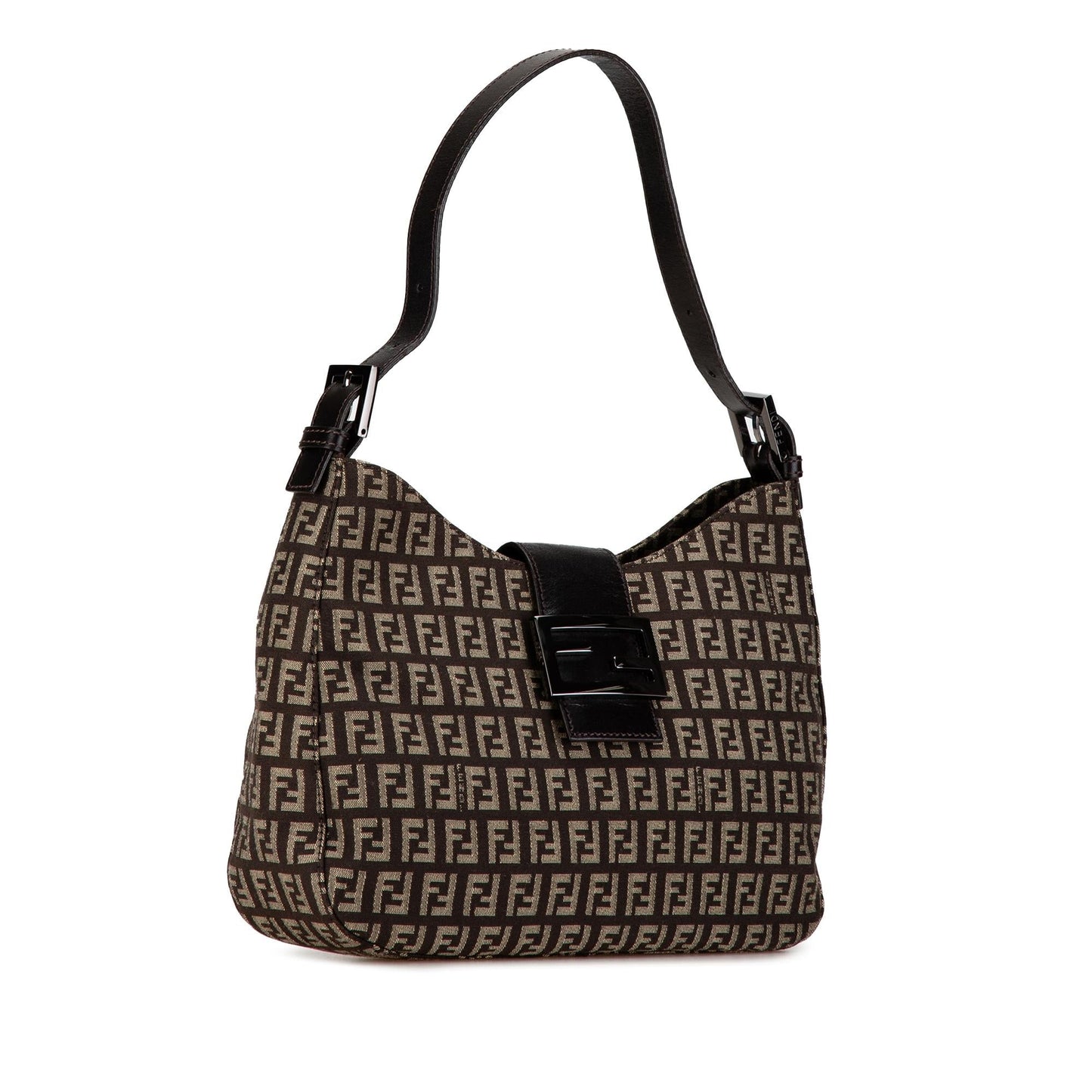 Luxury FendiZucchino Canvas Shoulder Bag (SHG-wxfU66)