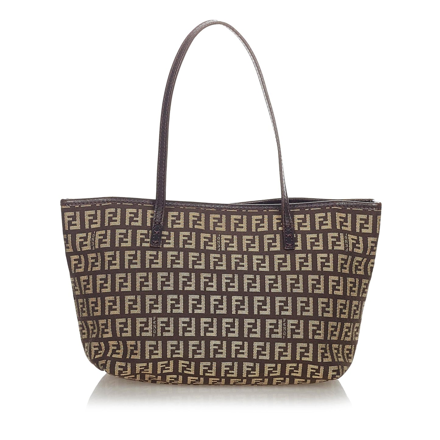 Luxury Fendi Zucchino Canvas Tote Bag (SHG-23843)