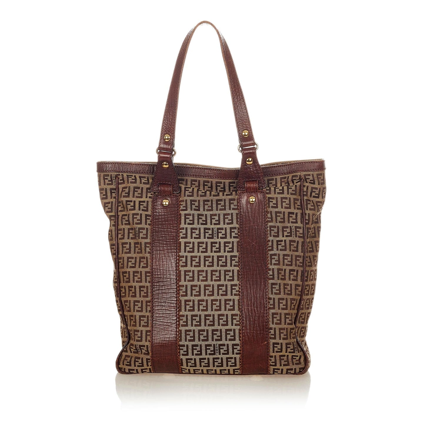 Luxury FendiZucchino Canvas Tote Bag (SHG-24739)