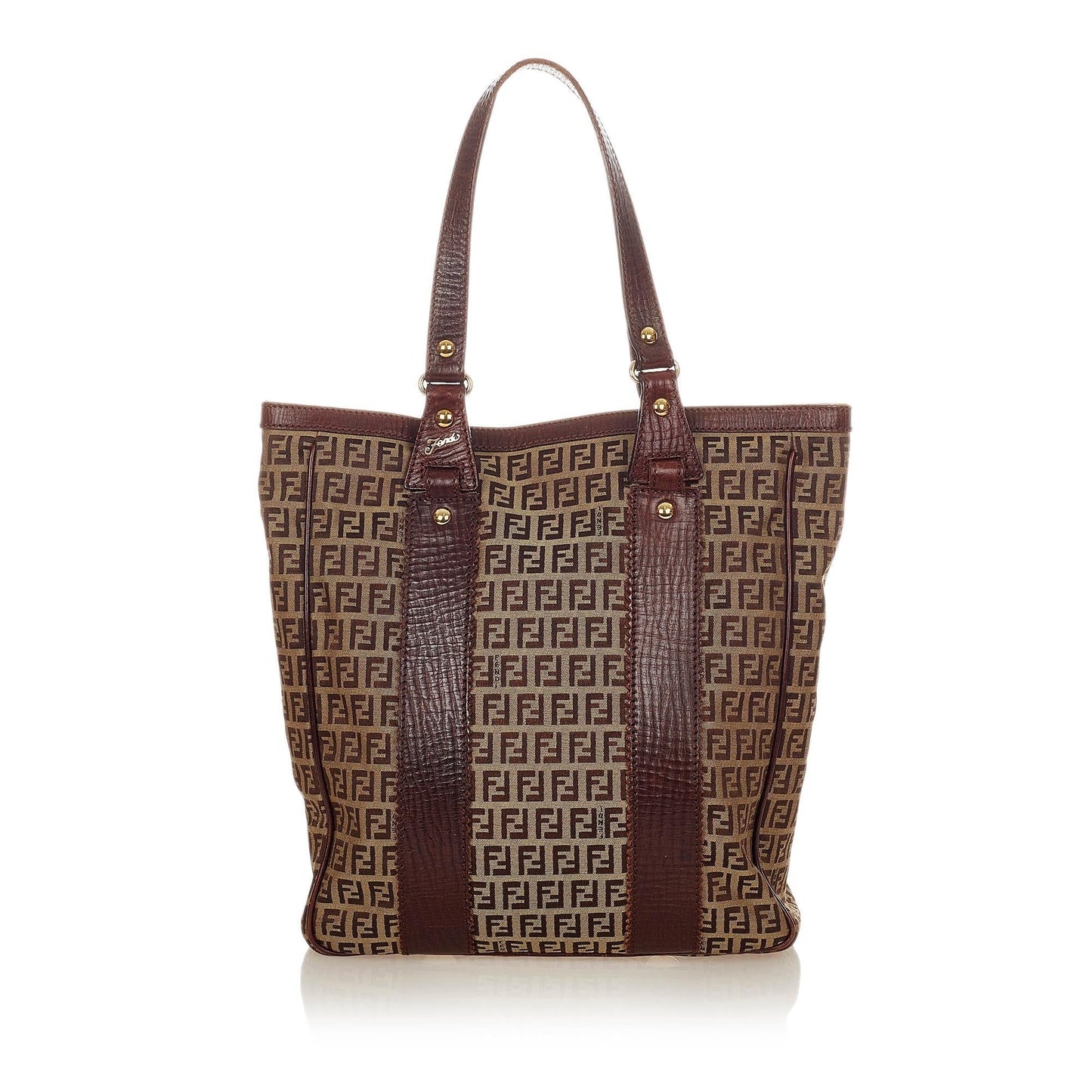 Luxury FendiZucchino Canvas Tote Bag (SHG-24739)
