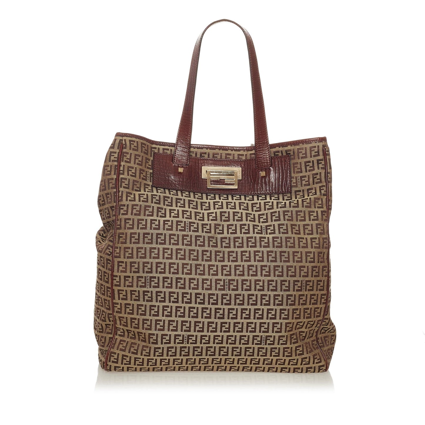 Luxury FendiZucchino Canvas Tote Bag (SHG-27992)
