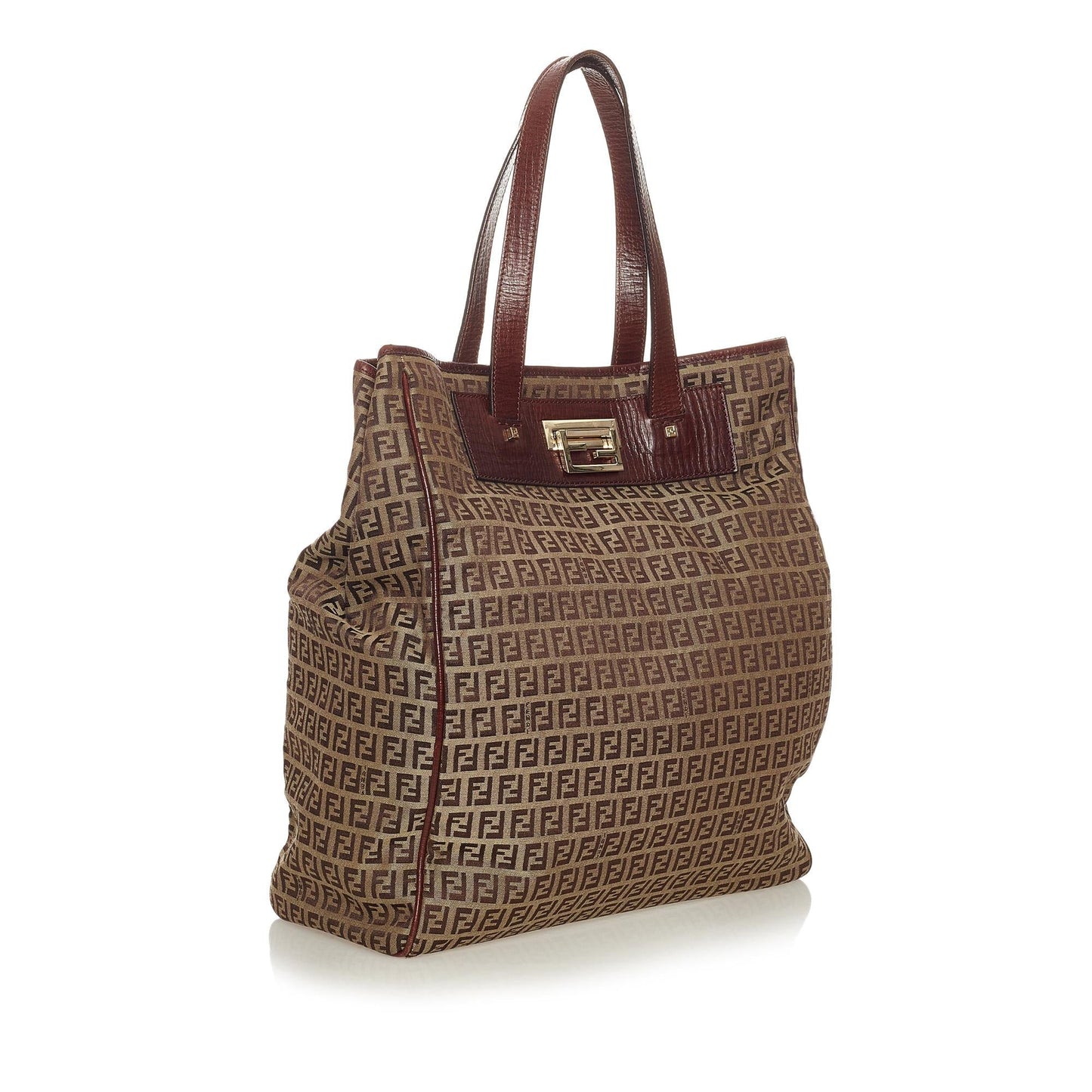 Luxury FendiZucchino Canvas Tote Bag (SHG-27992)