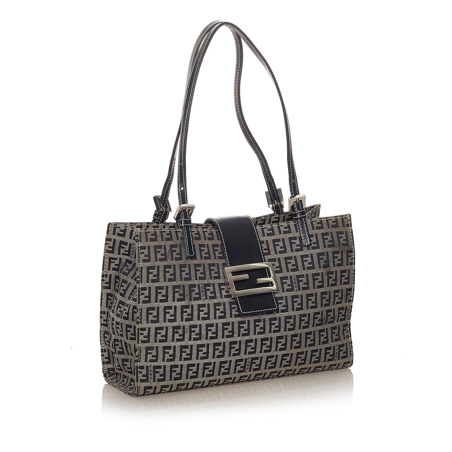 Luxury FendiZucchino Canvas Tote Bag (SHG-28122)
