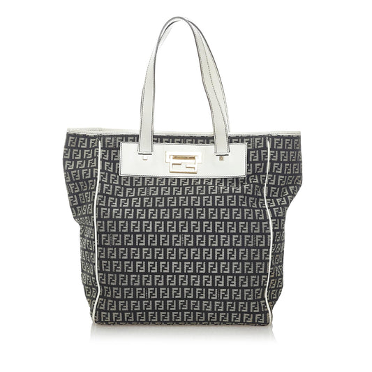 Luxury FendiZucchino Canvas Tote Bag (SHG-33487)