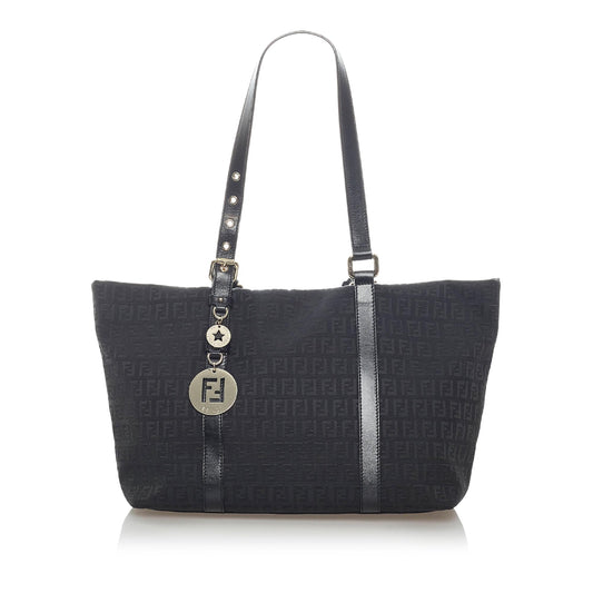 Luxury FendiZucchino Canvas Tote Bag (SHG-33555)